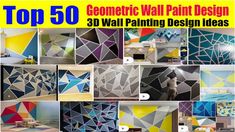 the top 50 geometric wall paint design 3d wall painting designs ideas for your home or office