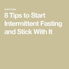 8 Tips to Start Intermittent Fasting and Stick With It 5 2 Diet, Weird But True, Shine The Light, Men’s Health, Breakfast Time, Lean Muscle, Eating Plans, Intermittent Fasting