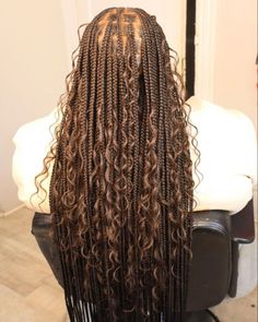 Black And Brown Goddess Braids, Braid Colours, Braids Ideas, Goddess Braids Hairstyles, Hairstyle Inspo, Braids Hairstyles Pictures, Holiday Hair