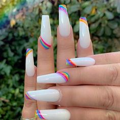 Pedicure Designs, Cute Acrylic Nail Designs, Unique Acrylic Nails, Nail Swag, Summer Acrylic Nails, Acrylic Nail Art, Acrylic Nails Coffin, Coffin Nails Designs