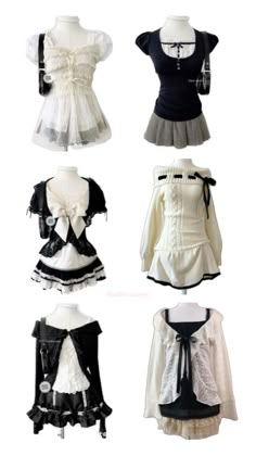 Dark Cute Clothes, Dark Shoujo Outfit, Devine Being Dress To Impress, Big Chest Outfits, Vampire Outfit Aesthetic, Coquette Black And White, Dollette Outfits, Shoujo Fashion, Shoujo Style