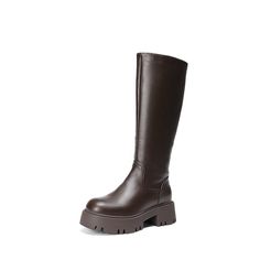 Women's Lug Sole Knee High Boots-Dream Pairs Casual Knee-high Platform Boots With Zipper, Casual Knee-high Platform Boots With Zipper Closure, Knee-high Platform Boots With Zipper For Fall, Casual Knee-high Boots With Lug Sole For Fall, Fall Workwear Knee-high Boots With Lug Sole, Winter Knee-high Boots With Lug Sole For Workwear, Winter Workwear Knee-high Boots With Lug Sole, Lug Sole Boots, Lug Sole