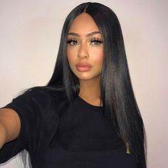 Long Straight Black Wigs Middle Part Black Wig Long Wig for Women Natural Soft 6452566593146  eBay Straight Sew In, Wigs Middle Part, Hair Extensions Straight, Sew In Hair Extensions, Part Wigs, Brazilian Straight Hair, U Part Wigs, U Part, Remy Human Hair Wigs