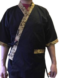 PRICES MAY VARY. kimono for unisex 1. Poly/Cotton Blend Material. 2. Durable and Breathable 3. Easy Wash, Hang to Dry. No Winkle 4. Traditional Japanese Artwork 5. Unisex for 5 Sizes. Men's Chef Pants, Women's Chef Hat, Kitchen Uniform, Zen Clothing, Clothes Uniform, Japan Restaurant, Ceremonial Clothing, Kimono Outerwear, Restaurant Uniforms