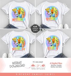 Family Birthday Shirts, Family Birthday, Family Birthdays, Design Image, Girl Party, Birthday Boy, Brother Sister, Party Printables, Transfer Paper