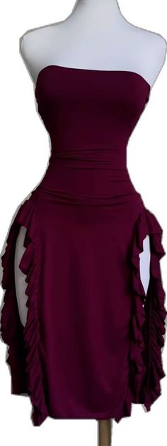 Mtv Downtown, Burgundy Party Dress, Black Lace Formal Dress, Black Lace Evening Dress, Ruffle Prom Dress, Shiny Dresses, Crop Dress, Lace Formal Dress, Black Dress Formal