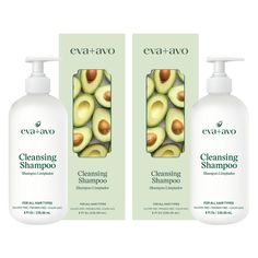 PRICES MAY VARY. AVOCADO AND VITAMIN INFUSED SHAMPOO: The scalp cleansing shampoo by eva+avo is enriched with avocado and essential vitamins that help provide a deep and nourishing cleanse for both your hair and scalp. DISCOVER THE POWER OF WILD ROSEMARY OIL: This cream cleansing shampoo is infused with wild rosemary oil so as to promote overall hair health and shininess. This natural ingredient helps keep your hair strong, vibrant, and nourished. RELAX AND ENJOY THE SCENT: Our shampoo deep clea Cleansing Shampoo, Organic Shampoo, Hydrate Hair, Rosemary Oil, Essential Vitamins, Sulfate Free Shampoo, Hair Food, Color Treated Hair, Hair Gel