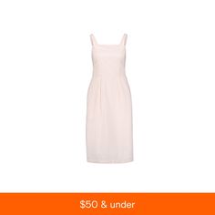 in stock Sleeveless Seersucker Dresses For Daywear, Casual Fitted Seersucker Dress, Summer Seersucker Fitted Dresses, Fitted Seersucker Summer Dresses, Sleeveless Fitted Seersucker Dress, Fitted Sleeveless Seersucker Dress, Classic Gingham Dress, Pink Seersucker, Lightweight Dress