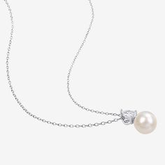 Pearl Type: Cultured Freshwater PearlsJewelry Closure: Spring Ring ClaspLink Construction: SemisolidPearl Size: 8.5mmMetal Color: WhiteChain Length: 18 InchChain Width: 1 MillimetersPendant Length: 15.1mmPendant Width: 8.7mmMetal: Sterling SilverChain Construction: CableCare: Wipe CleanStone Type: 1 Lab Created SapphireBirthstone: June BirthstoneNecklace Type: Pendant NecklacesCountry of Origin: Imported Silver Single Strand Pearl Pendant Necklace, Elegant Pearl Pendant Bridal Necklace, Elegant Pear-shaped White Gold Necklace, Fine Jewelry Pearl Necklace With Pendant For Jewelry Making, Fine Jewelry Pearl Necklace For Jewelry Making, Classic Pearl Pendant Jewelry, Elegant Single Strand Pearl Pendant Necklace, Classic Akoya Pearl Pear-shaped Necklace, Elegant Single Strand Pendant Pearl Necklace