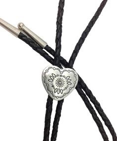 Heart Bolo Tie Bolo Tie Women, Cowboy Tie, Bolo Tie Necklace, Western Bolo Tie, Collar Tips, Tie Necklace, Bolo Ties, Suit Of Armor, Bolo Tie