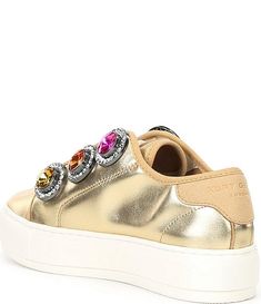 Kurt Geiger London Laney Octavia Oversized Jewel Studded Embellished Platform Sneakers | Dillard's Kurt Geiger, Dillard's, Platform Sneakers, Clothing Accessories, London, Sneakers