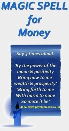 Powerful Money Spells, Prosperity Spell, Money Spell