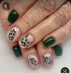 Celebration Nails, Designing Nails, Trendy Christmas Nails, Christmas Nails Trendy, Nails Festive, Winter Nail Ideas, Nail Art Noel, Cute Christmas Nails, Christmas Gel Nails