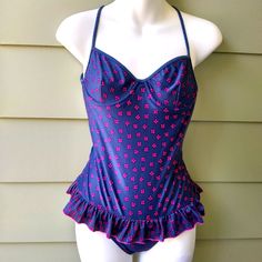 Gorgeous Marc Jacobs One Piece Bathing Suit. It Has Underwires For A More Fitted Look. Beautiful Blue Color With Pink Accents. Cute Ruffle At Waistline. Adjustable Straps Crossover In The Back. Size Small. New Without Tags. Flawless. Pink Fitted Tankini With Ruffles, Pink Fitted Lined Tankini, Fitted Pink Tankini With Lined Body, Fitted Pink Lined Tankini, Blue Fitted Ruffle Tankini, Blue Fitted Underwire Tankini, Swimsuit Blue, One Piece Bathing Suit, Blue Swimsuit