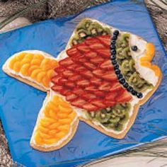 an image of a fish made out of fruit