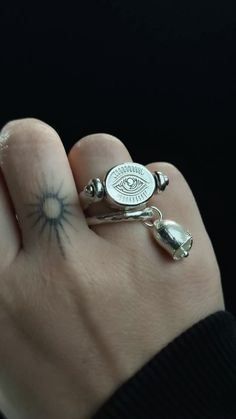 Since ancient times, bells have been considered powerful talismans against evil. In Eastern cultures, their chime symbolizes the cleansing of space from negative energy, warding off evil spirits, and protecting the wearer from harmful influences. This ring embodies that profound tradition, offering you not just a stylish accessory but a meaningful and powerful amulet.