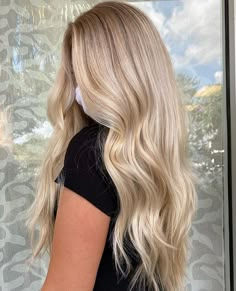 Warm Blonde Hair, Blonde Hair Inspo, Bright Blonde Hair, Summer Blonde, Hair Blond, Dyed Blonde Hair, Light Blonde Hair