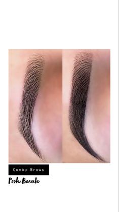 Hybrid Eyebrows, Pmu Brows, Brow Goals, Micro Blading, Luxury Service