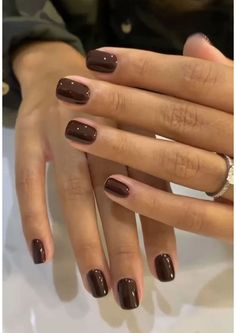 Money Nails, Simple Fall Nails, Maroon Nails, Square Nail Designs, Short Square Nails, Classy Acrylic Nails