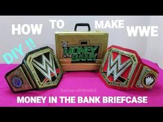 the money in the bank briefcase is being used to make wwe wrestlers'wwf belts