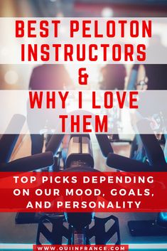 the words best peloton instructors and why i love them on top picks