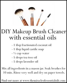 diy essential oil makeup brush cleaner Cleansing Oils Witchcraft, Helichrysum Essential Oil Uses Skin Care, Helichrysum Essential Oil Uses, Diy Beauty Blender, Helychrisum Essential Oil Benefits, Witch Hazel Essential Oil Spray, Diy Mat, Diy Makeup Brush Cleaner, Beauty Blender Cleaner