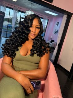 Makeup Morphe, Weave Styles, Black Girls Hairstyles, Girl Hairstyles, Hair Inspo, Hair Hair, Hairstyles, Hair Styles, Makeup