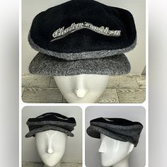 Nwot Mens Vintage Wool Harley Davidson Newsboy Captains Biker Hat Sz S New Never Worn Black And Gray With Black And White Patchwork On Back 10” L X 8” Wide I Ship Same Or Next Day! 5 Seller Ratings. Smoke Free Bundle Additional Items To Save On Combined Discounted Shipping. #Biker #Bikerun #Harleybikeweek #Motorcycleclub Winter Streetwear Flat Cap, Vintage Winter Baseball Cap With Visor, Vintage Gray Flat Cap Hat, Vintage Gray Flat Cap, Gray Flat Cap For Streetwear, Vintage Gray Winter Hat, Casual Wool Hats For Streetwear, Vintage Black Baseball Cap For Winter, Retro Gray Cap Hat