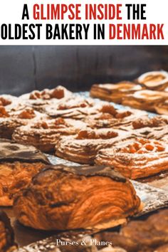 a bunch of pastries sitting on top of a table