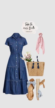 Outfit Idea: Denim | Outfit Christian Girl Muslim Outfit, Elegance Dress, Random Outfits, Luxury Photography, Outfit Styles, Everyday Fashion Outfits, Casual Day Outfits