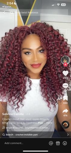 Deep Twist Crochet Braids Hairstyles, Water Wave Crochet Braids, Braid And Weave Hairstyles, Loose Crochet Hairstyles, Freetress Deep Twist Crochet, Crochet Weave Hairstyles, Latest Hairstyles For Ladies, Crochet Braid Styles