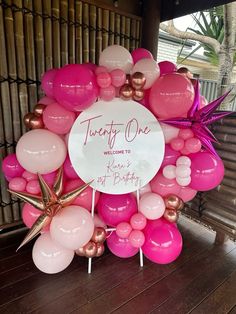 #birthdaydecor #partyplanning #celebrationideas #eventdecor #birthdayparty #decorinspiration #partydecorations #DIYdecor #birthdayfun #partyideas #decoratingtips #birthdaycelebration #festivedecor #birthdayvibes #decorgoals College Balloon Arch, Simple 21st Birthday Decorations, Colorful Birthday Party, Balloon Display, Rose Gold Balloons, Fiesta Baby Shower, Custom Balloons, Balloon Wall