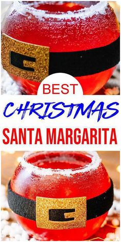 the best christmas santa margarita recipe is made with homemade ingredients and it's ready to be