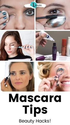 Mascara Tips And Tricks, How To Make Mascara, Remove Mascara, Flawless Skin Care, Applying Mascara