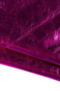 Wonderful fuchsia metallic leather skin, deep pink wrinkled goatskin, soft bright skin 0.5 -0.6 mm hobyists and handcrafters. Manufacturing of this product has been realized with hand crafted procedures and not industrial. Small imperfections, subsidence and ripples of the surface are deliberately present and they are a feature of the product, proving the hand-made manufacturing procedure.  - Thickness : 0.5 - 0.6 mm  - Size : The approx measures at the shortest and narrowest point of the leather are - 20 x 18 inches / 50 x 45 cm - 23 x 23 inches / 59 x 59 cm - Color : fuchsia N.B. WE DO OUR BEST TO ADJUST THE LIGHTING OF PHOTOGRAPHY TO ACQUIRE THE RIGHT COLOR OF EACH HIDE. HOWEVER, AS WITH ALL DIGITAL IMAGES, COLOR MAY VARY ON DIFFERENT SCREENS. 🌟 Unique and Extraordinary Leather: Exclus Italian Fashion Brands, Color Fuchsia, Leather Skin, Bright Skin, Deep Pink, Leather Items, Metallic Leather, Italian Fashion, Halloween Shopping