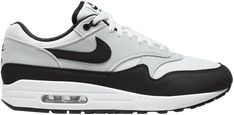 Classic Sneakers With Air Max Cushioning, Black Pure, Popular Sneakers, Casual Running Shoes, Nike Air Max 1, Sneakers For Men, Mens Nike Air, On Air, Signature Look