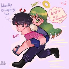 Entp And Infp Fanarts, Infp X Infp Fanart Ship, Entp X Infp Ship, Infp Entp Fanart, Infp Entp Couple, Infp X Entp Fanart, Infp X Entp Relationships, Entp X Infp Fan Art