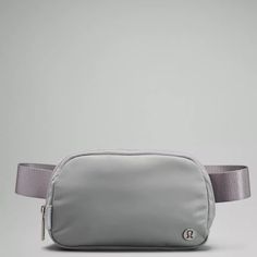 In Hand And Ready To Be Picked Up Or Shipped Out To You! Brand New With Tags Lululemon Everywhere Belt Bag In Silver Color: Silver Sz: Os Material: Water Repellent Fabric Dimensions: Bag Dimensions: 19cm X 5.5cm X 13cm (7.5" X 2" X 5") Strap Length When Fully Extended: 125cm (49.2") Running Belt, Bag Silver, Festival Bag, Pink Purse