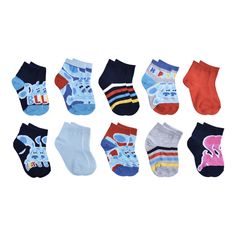 PRICES MAY VARY. VALUE - 10-Pack includes 10 pairs of assorted Blue's Clues quarter socks. COMFORTABLE FIT - These Blue's Clues socks are made up of 97% Polyester and 3% Spandex material and are lightweight and soft. SIZING - Ranges in size 2T-4T CARE - Machine wash in cold water Multicolor Cotton Socks For Playtime, Cute Blue Socks For Playtime, Quarter Socks, Blue's Clues, Blue’s Clues, Baby Boy Accessories, Blues Clues, Clue