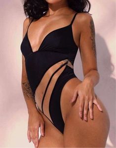 Mesh, Cut Out Backless Bodycon Bodysuit with spaghetti straps. 90% Polyester / 10% Spandex Model is wearing a size SMALL Cut Out Bodysuit, Bodycon Bodysuit, Cutout Bodysuit, Black Bodysuit, Spaghetti Strap, Spaghetti, Cut Out, Lingerie, Mesh