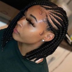 Bob Plaits, Plait Braids, Short Bob Braids, Bob Braids Hairstyles, Short Box Braids Hairstyles, Short Box Braids, Bob Braids, Corte Bob, African Hair Braiding Styles