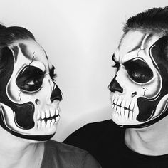 Makeup Challenges, Skull Face, Sfx Makeup, Skull Makeup, Halloween 2019, Makeup Addict, Makeup Art, Body Painting, Makeup Artist