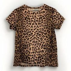 All Saints Women’s 8 Anna Leppo Brown Animal Print Logo Tee Shirt Y2K  | eBay All Saints, Print Logo, Logo Tees, Womens Clothing Tops, Animal Print, Tee Shirts, Women Accessories, ? Logo, Clothes For Women