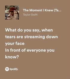 a quote from taylor swift that reads cause in this city's barren cold, i still remember the first fall of snow and how it glistened as it fell