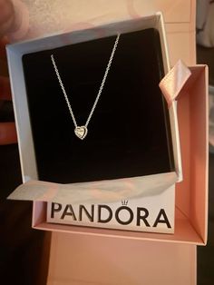 @officialpandora   #pandora #silver #necklace #fashion Pandora Heart Necklace, Pandora Jewlery, Pandora Jewelry Necklace, Pandora Original, Pandora Jewelry Charms