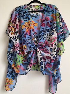 Unique and beautiful! Flowy and breathable  Butterflies and animal print Womens Jackets, Skirt Pants, Butterflies, Kimono Top, Animal Print, Jackets & Coats, Jackets For Women, Clothes For Women, Pants