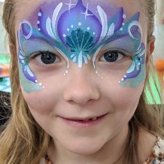 Face Painting Flowers, Princess Face Painting, Adult Face Painting, Spiderman Face, Face Paint Kit, Frozen Themed Birthday Party, Kids Face Paint, Mermaid Crown