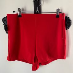 New, Unused Red Shorts From Forever 21. Form Fitting With Stretch. Dressy Shorts, Mom Jeans Shorts, High Waist Dress, High Waisted Jean Shorts, Tie Dye Shorts, Cut Off Jeans, High Waisted Shorts Denim, Mini Shorts, High Rise Shorts