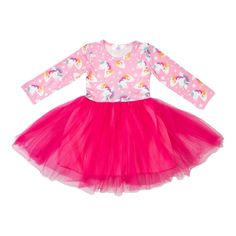 This Tutu Dress Will Bring Fun And Flair Into Any Fun Loving Girls Imagination! Fabric Is Polyester For Super Soft And Breathable Comfort And Skirt Is A Soft Chiffon. Long Sleeve Tutu Dress For Dress-up In Spring, Long Sleeve Tutu Dress For Spring Dress-up, Pink Long Sleeve Princess Dress For Dress-up, Pink Fitted Long Sleeve Princess Dress, Long Sleeve Pink Dress For Dress-up, Pink Princess Long Sleeve Tutu Dress, Pink Long Sleeve Princess Tutu Dress, Playful Long Sleeve Playwear Dresses, Playful Long Sleeve Dresses For Playwear