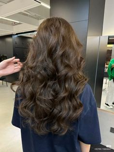 Wavy Brown Long Hair, Muted Brown Hair, Layers Curled, Long Hair Color Ideas, Soft Balayage, Cinnamon Hair, Hair Inspiration Long, Hair Color Streaks, Hair Color For Brunettes